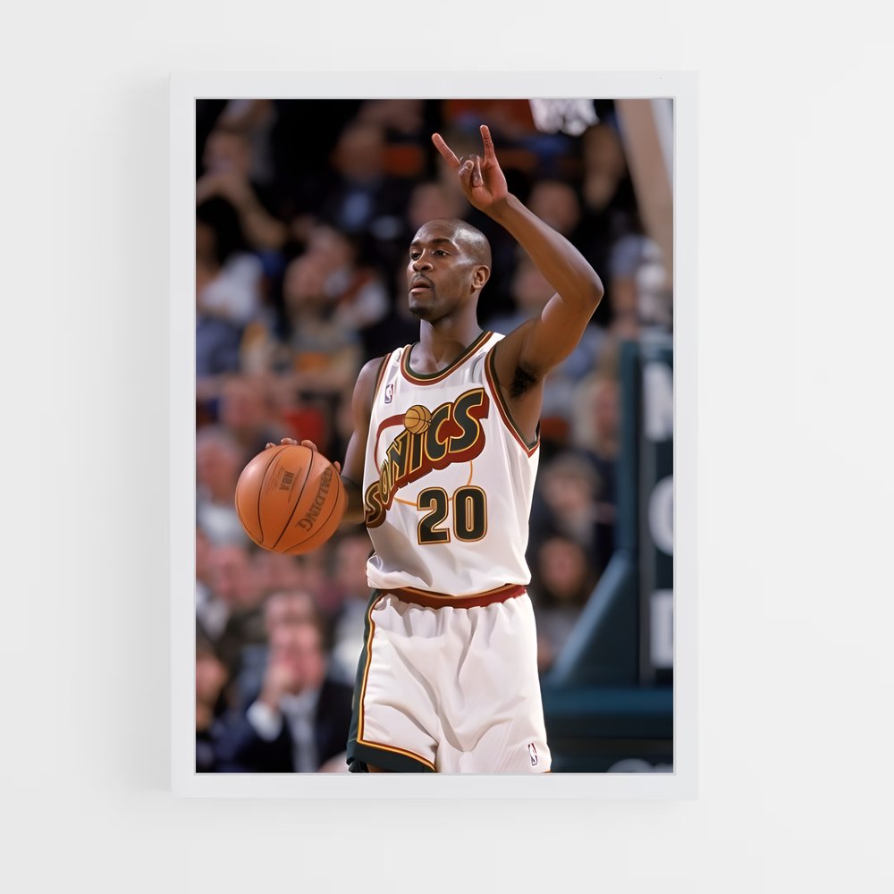 Poster Le Glove – affiche Basketball (vue 3)